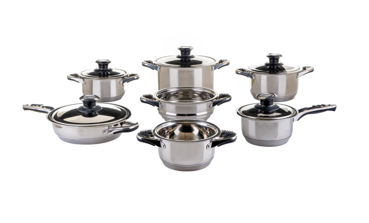 Batteria di pentole in acciaio  Batteria di pentole in acciaio